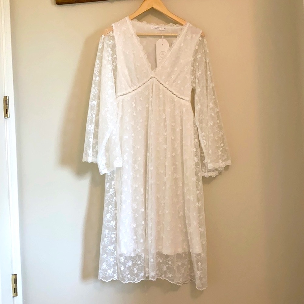 Romantic Victorian Dressing Gown